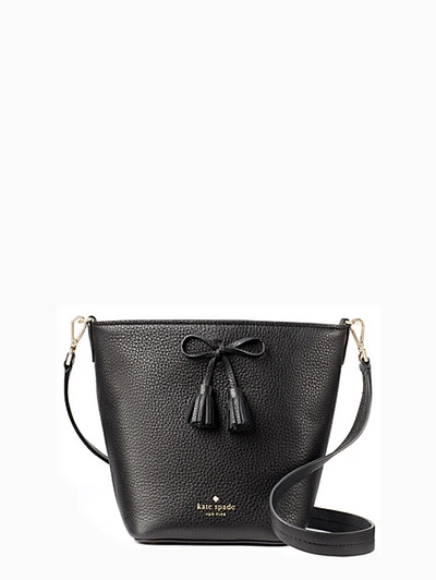 Kate Spade Hayes Street - Vanessa Leather Shoulder Bag - Black