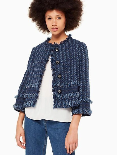 Kate Spade Jaylen Jacket In Indigo