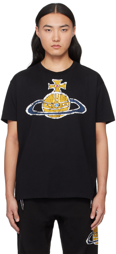 Vivienne Westwood Black Time Machine T-shirt