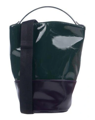 Mm6 Maison Margiela Handbag In Dark Green