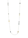 Marco Bicego Women's Jaipur 18k Yellow Gold & Topaz Long Station Necklace