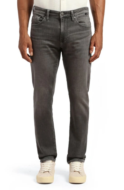 Mavi Jeans Marcus Athletic Slim Straight Leg Jeans In Smoke Brushed