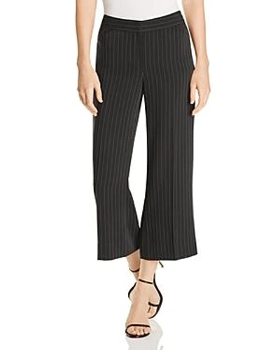 Le Gali Savanah Pinstriped Crop Flare Pants - 100% Exclusive In Black/white