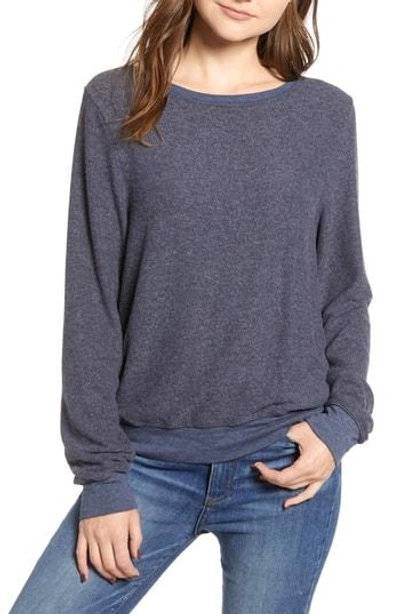Wildfox Baggy Beach Jumper Pullover In Oxford