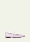 3.1 Phillip Lim / フィリップ リム Sheer Mesh Mary Jane Ballerina Flats In Wisteria