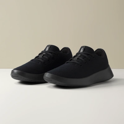 Allbirds Men's Wool Runner 2 In Black