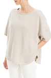 Max Studio Waffle Knit Top In Sand