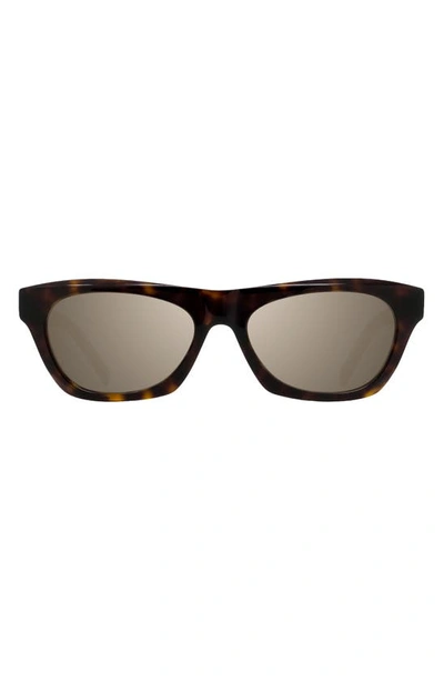 Givenchy Day 55mm Square Sunglasses In Brown
