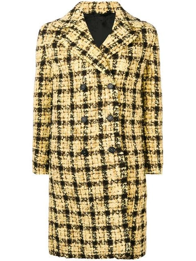 Ermanno Scervino Plaid Double In Yellow