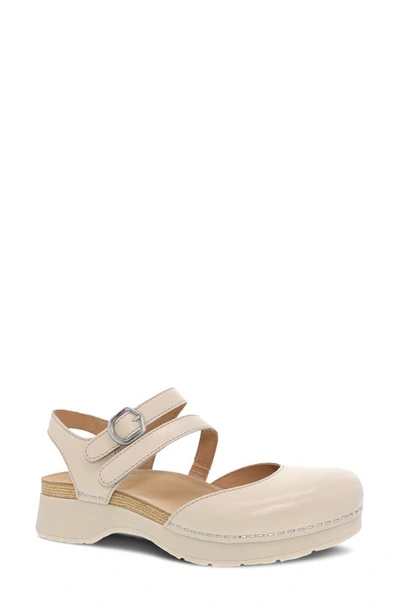 Dansko Rissa Mary Jane Pump In Ivory