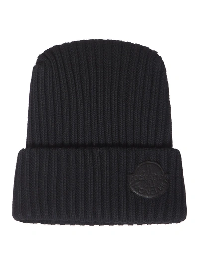 Moncler Genius Wool Hat In Black