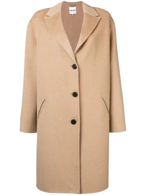 kenzo wool coat