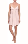 Everyday Ritual Babydoll Chemise In Wheat