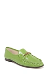 Sam Edelman Lucca Loafer In Matcha Green Patent