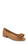 Gentle Souls By Kenneth Cole Atlas Bow Detail Pump In Camel Leather