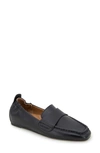 Gentle Souls By Kenneth Cole Sophie Loafer In Black Leather