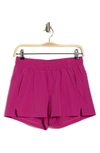 Z By Zella Take A Hike Trail Shorts In Pink Plumier