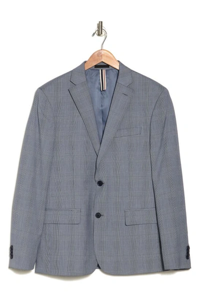 Ben Sherman Brisbane Blue Plaid Notch Lapel Suit Separates Jacket