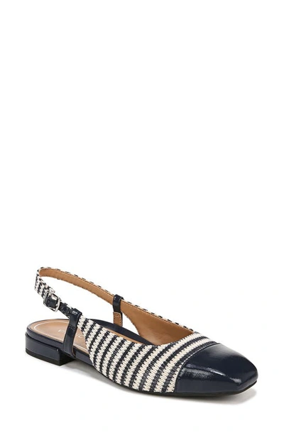 Vionic Petaluma Slingback Flat In Navy