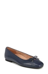 Vionic Klara Cap Toe Flat In Navy