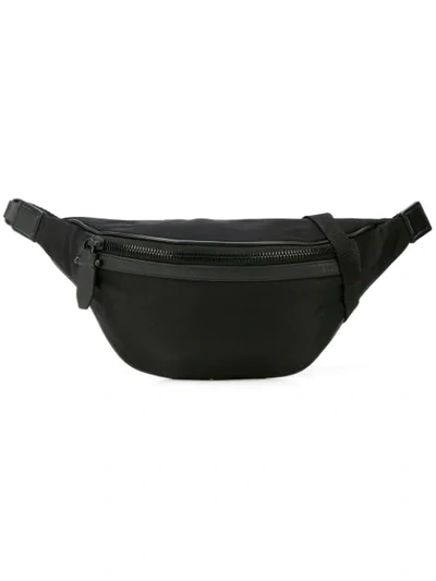 Neil Barrett Zipped Waist Bag In Black