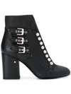 Laurence Dacade Selena Buckled Ankle Boots - Black