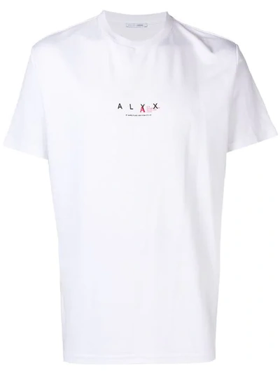 Alyx Logo Print T In White