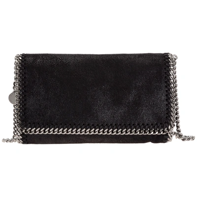 Stella Mccartney Women's Cross-body Messenger Shoulder Bag  Falabella Shaggy Deer In Black