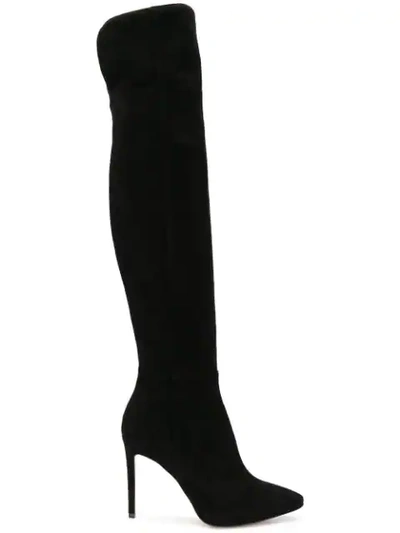 Anna F . Over-the-knee Boots - Black