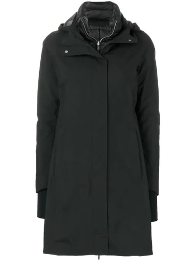 Herno Laminar Coat - Black