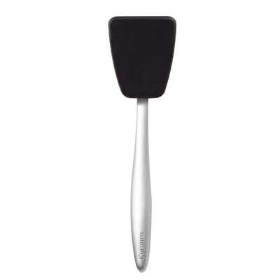 Cuisipro 8-inch Silicone Piccolo Turner In Black