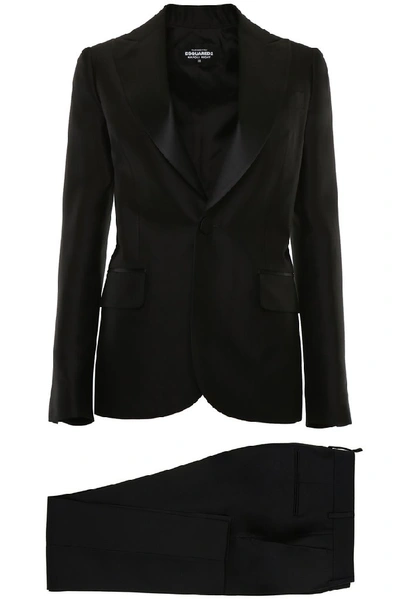Dsquared2 Two Piece Suit In Black