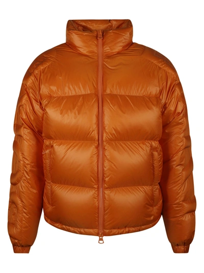 Burberry Ladock Padded Jacket In Orange