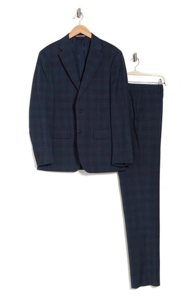 Tommy Hilfiger Classic Wool Blend Suit In Navy