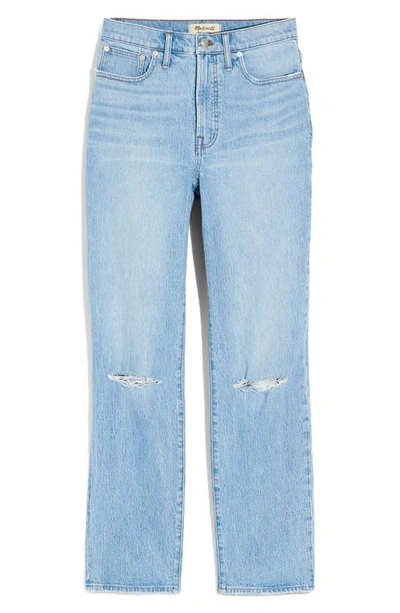 Madewell The Perfect Vintage Straight Leg Jeans In Westanna Wash