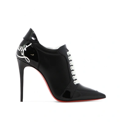 Christian Louboutin Leather Pumps In Black