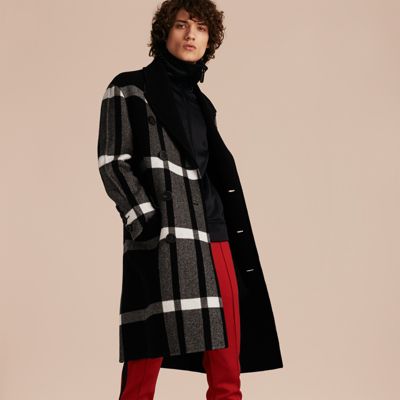 burberry double breasted coat