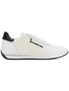 Billionaire Leather Low-top Trainers In White