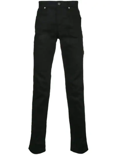 System Zip Detail Skinny Jeans - Black