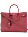 Saint Laurent Classic Sac De Jour Bag In Red