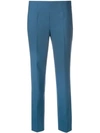 Incotex By Slowear Straight Plain Trousers - Blue