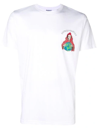 Sss World Corp Nothingness T-shirt In White