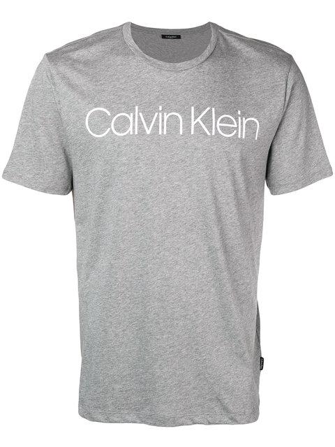 Calvin Klein Jeans Est.1978 Logo Print T-shirt In Grey | ModeSens