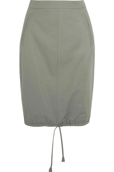 Barbara Casasola Cotton-gabardine Pencil Skirt
