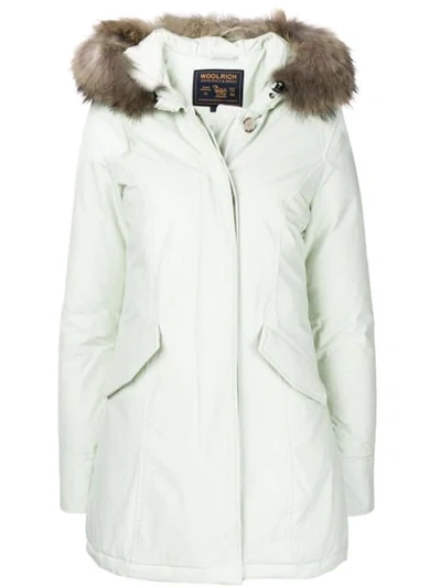 Woolrich Fur Trimmed Hood Parka - Green