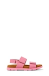 Camper Kids' Brutus Slingback Sandal In Medium Pink