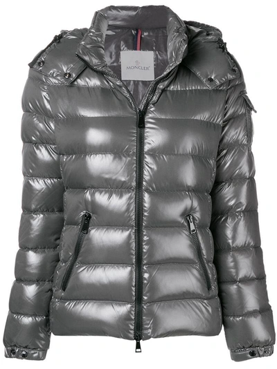 Moncler Puffer Jacket - Grey In Grey