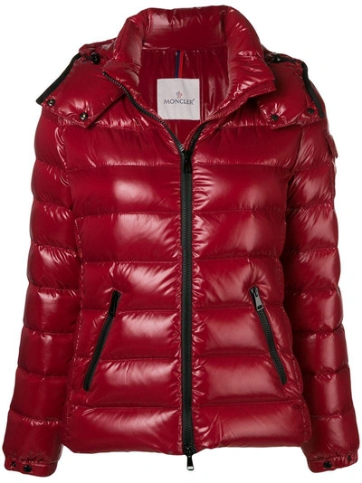 Moncler Puffer Jacket - Red In Red