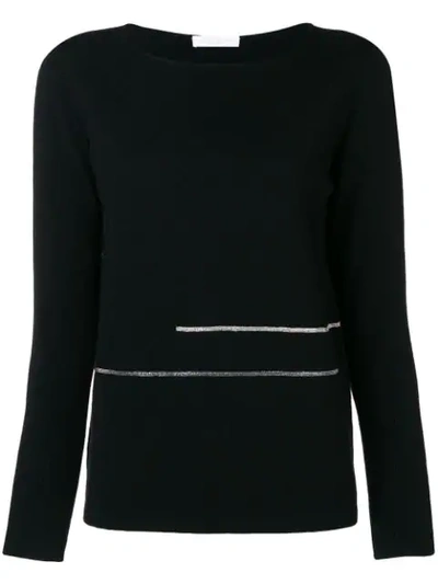 Fabiana Filippi Bead Embellished Sweater - Black