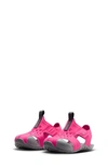 Nike Kids' Sunray Protect 2 Sandal In Hyper Pink/ Fuchsia/ Grey